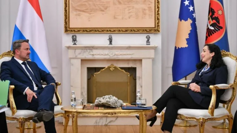 Osmani seeks Luxembourg support for KiE membership