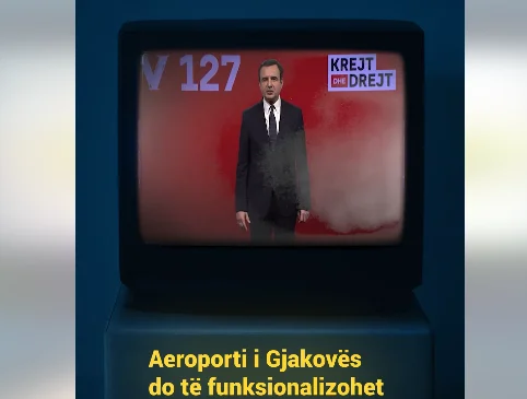 se convirtió en: El LDK le recuerda la promesa VV hecha para el funcionamiento del aeropuerto de Gjakova