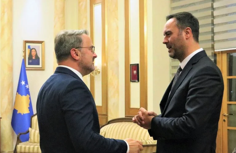 Konjufca meets with Battel, Luxembourg support reconfirmed against Kosovo
