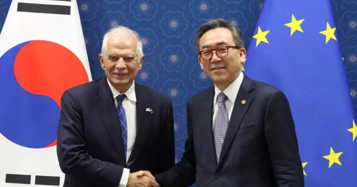 La UE de Seúl condena la participación norcoreana en la guerra rusa en Ucrania