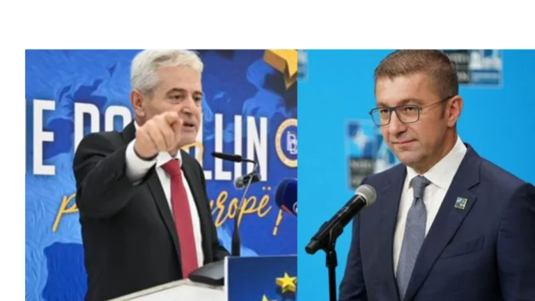 El Primer Ministro de Macedonia del Norte amenaza el liderazgo de DUI en las prisiones