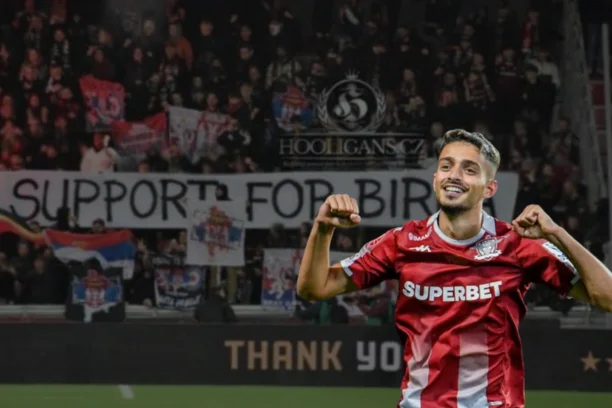 Sparta Prague fans spread anti-Kosovo flags, Albion Canman's reaction comes