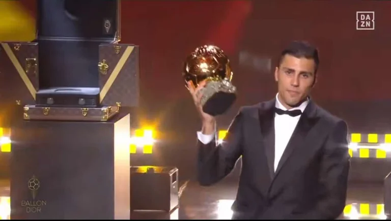 Fine del Golden Ball dilemma, Rodri miglior giocatore di calcio dell'anno