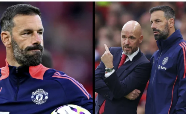 Ruud van Nistelroy is Ten Hag's temporary successor to Man. United