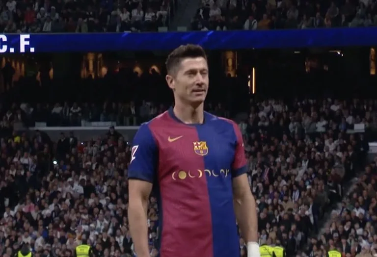 Madness, it's happening in Bernabeo é leundwoski marks two goals to Real
