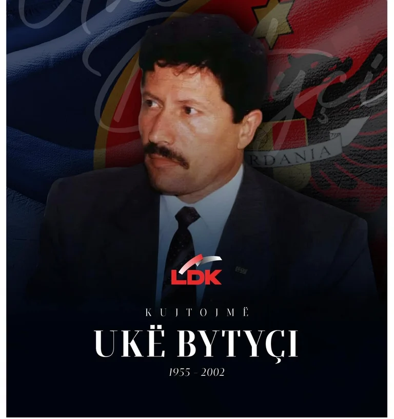 LDK ricorda Uke Bytycin: È stato un omicidio macabro, ricordiamo sempre e onore