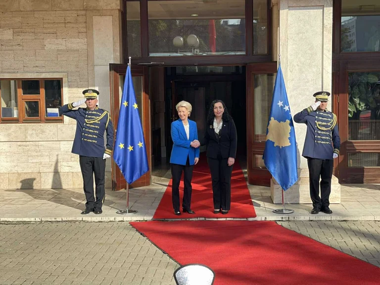 Von der Leyen im Vorsitz, erwartet von Osman
