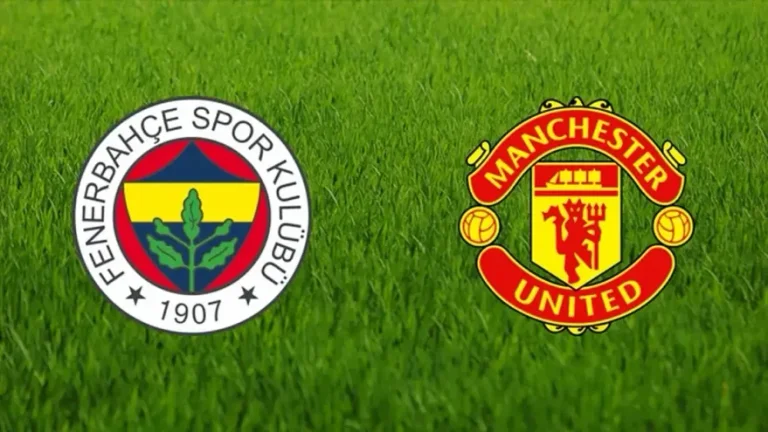 Fenerbahce Manchester United, official formations