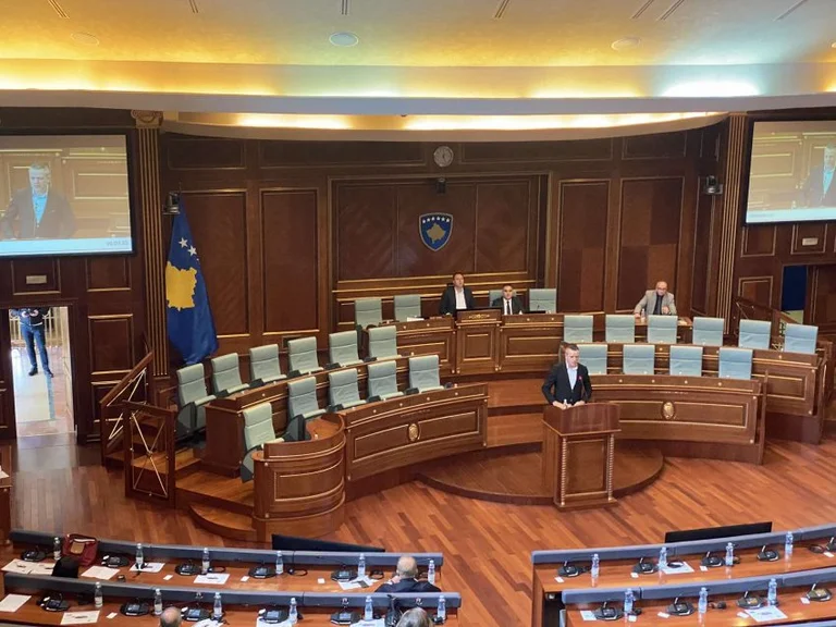 Konjufca attends opposition hearing for KEK scandals