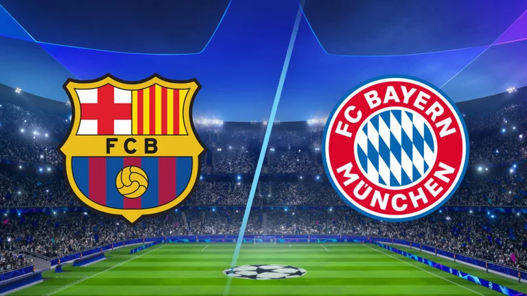 Barcelona Bayern Munich, official formations