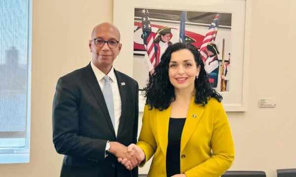 Osman meets with the American diplomat: We talked about the importance of continued co-operation for peace and security in the region