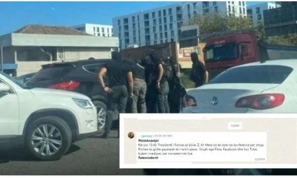 (VIDEO) moment of Ilir Meta's arrest