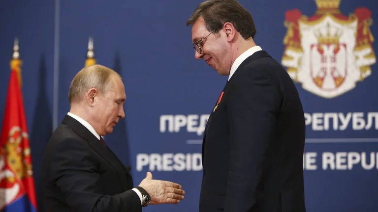 "Seguido" Occidente después de conversar con Putin, reitera que Serbia sancionará a Rusia