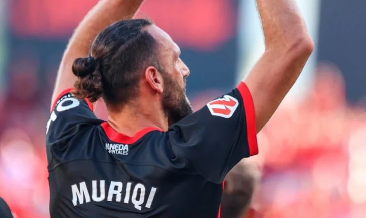 Back to field after injury, Muriqi is declared game player