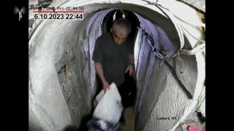 Les images du leader du Hamas “quelques heures avant l'attaque du 7 octobre, qu'était-il caché dans le tunnel souterrain au sud de Gaza ?