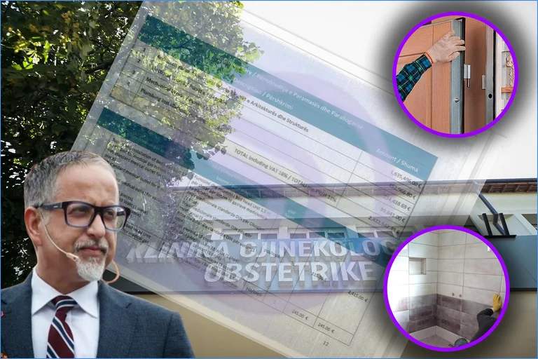 Spectacular price for QKC clinic renovation, only removing the old carpet was paid 32 Euro square meter