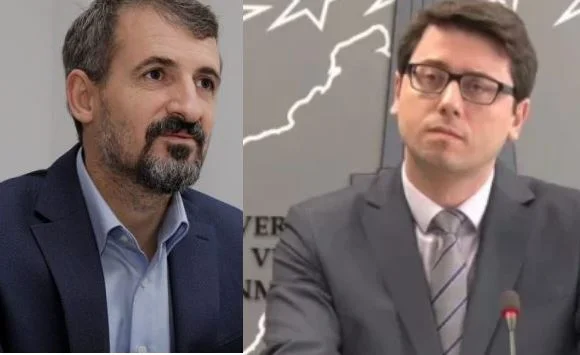 Miftaraj reagisce a Murat dopo aver pubblicato il rapporto della Banca Mondiale: legge un libro.