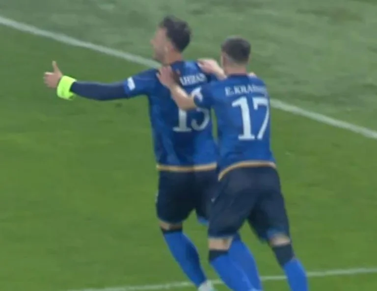 Il capitano Cantman segna a Cipro, Kosovo avanti