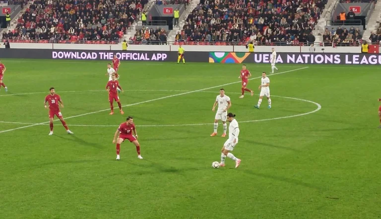 Prima parte chiusa in Serbia match HINA Svizzera