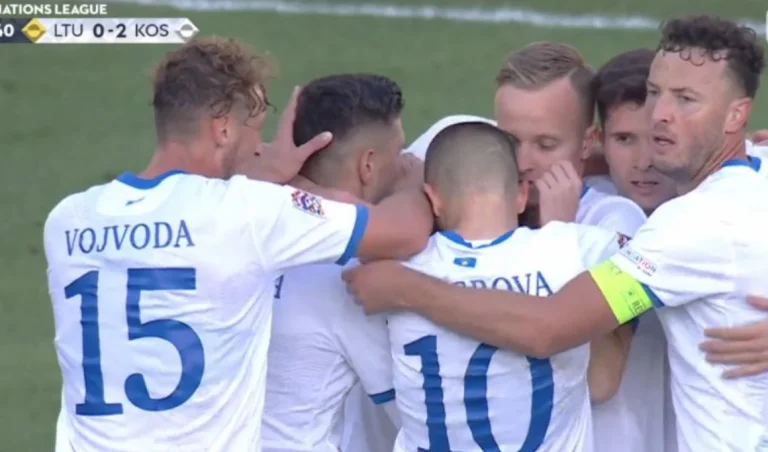 Super Ermal Krasniqi, Kosovo Doppelte Supremacy über Litauen