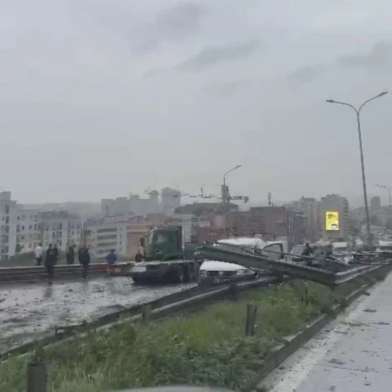 L'accident de la chaîne lourde à Veternik (VIDEO)