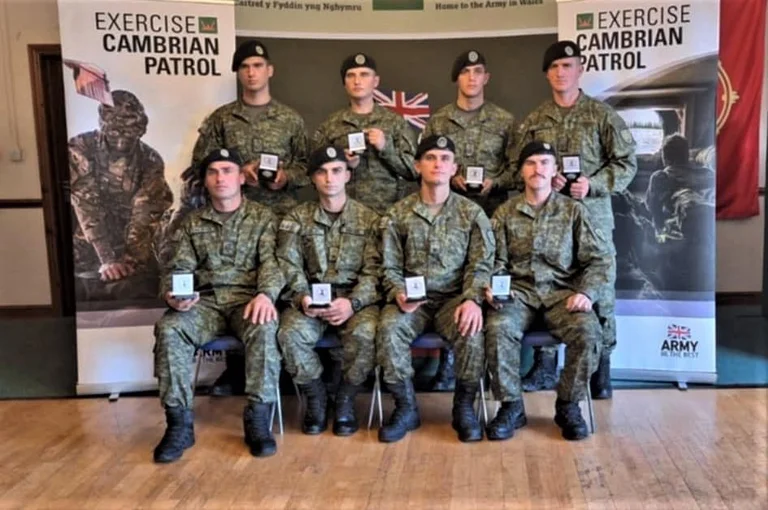 KSF findet unter 111 Teams in der “race Cambrian Patrol” in Großbritannien statt.