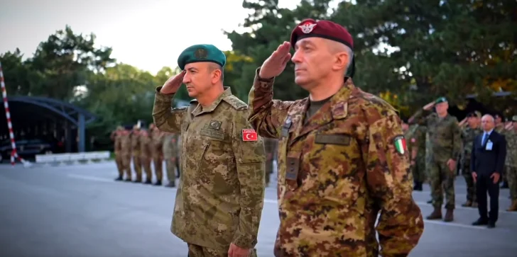 Ulutas remet aujourd'hui le commandement de la KFOR à Bardon