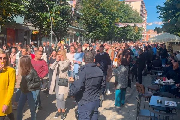 Serbische Proteste im Norden Ende