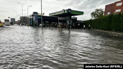 Une trentaine de familles sont contraintes d'évacuer à la suite des inondations en Albanie