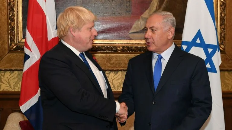 A surveillance device was found in my bathroom after Netanyah's visit, claims Boris Johnson