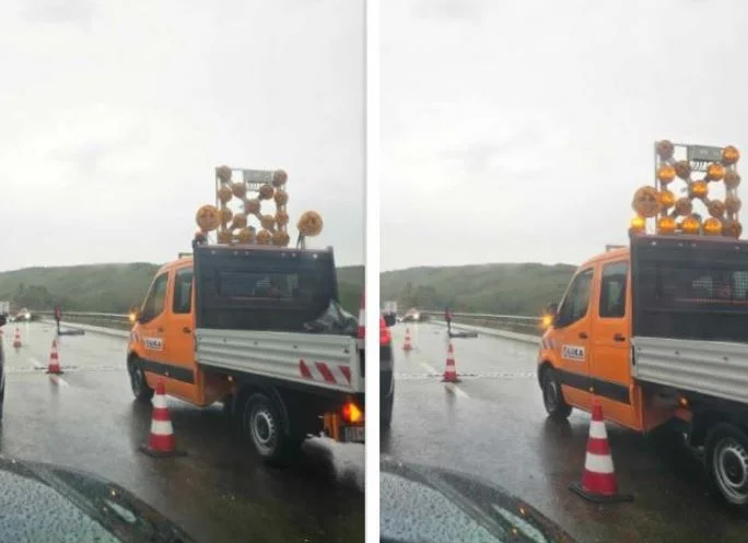 Zwei Fahrzeuge werden auf der <x0-zurück Rugova” Autobahn getroffen, eine Person wird verletzt