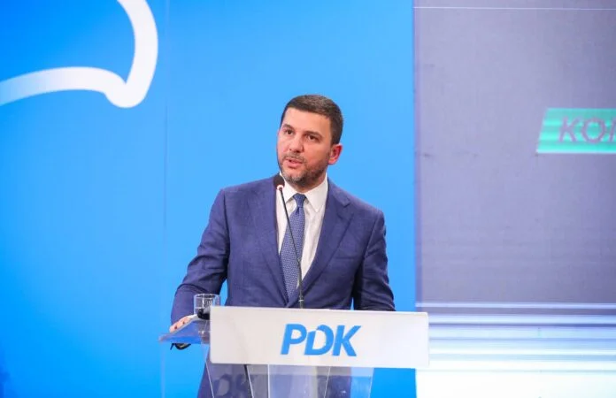 Krasniqi: PDK est en course pour la première place, Bedri Hamza prochain Premier ministre