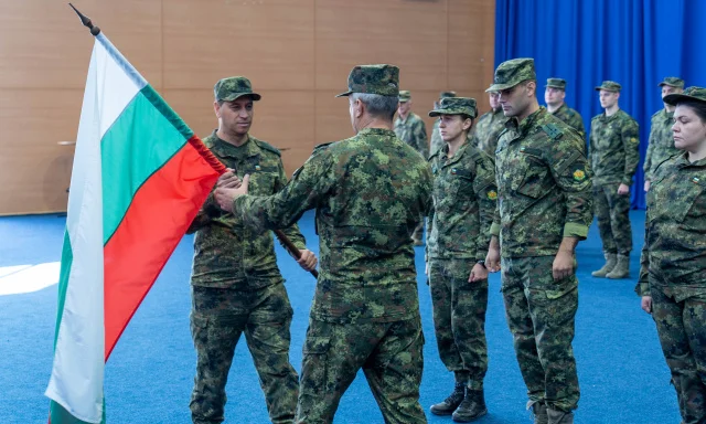 Le nouveau contingent bulgare lance la mission de la KFOR