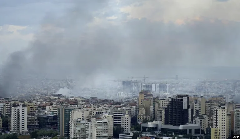 Israel hat neue Angriffe in Beirut durchgeführt