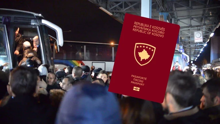 ¿Está Kosovo vacío? Alrededor de 6700 autobuses que viajan desde Pristina durante 9 meses han ido a Europa