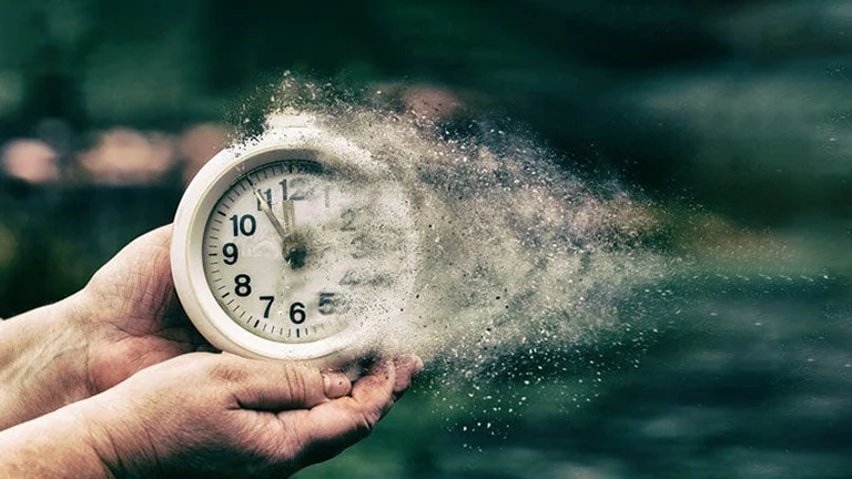 How can you stop feeling that time is running too fast?