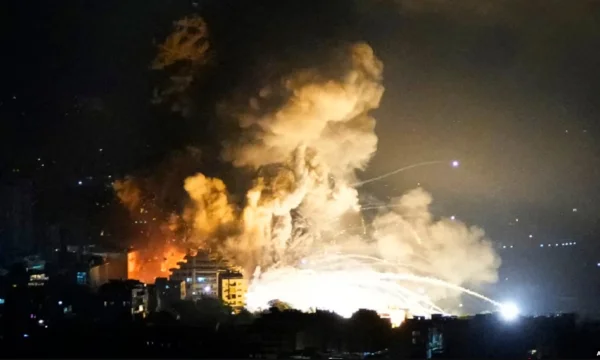 Israel hits Hezbollah headquarters, targeted by militant group leader