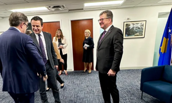 New York meeting with Kurti, Lajcak: We agreed that quick implementation of the alternative agreement