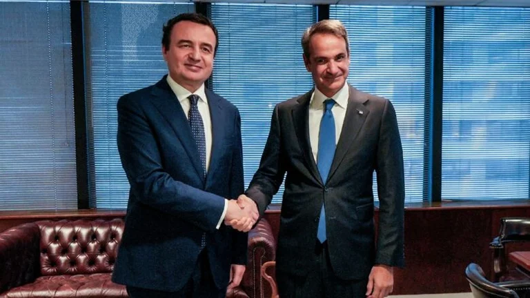 Kurti meets with Greek counterpart: Our Relations Have Improved