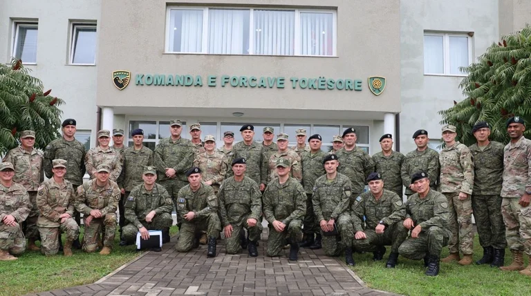 Iowa Guard delegation saw closely KSF infantry capabilities in Istog