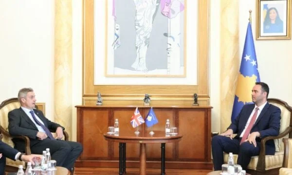 Konjufca meets with Hargreaves: Kosovo is interested in supporting an irreplaceable ally like Great Britain