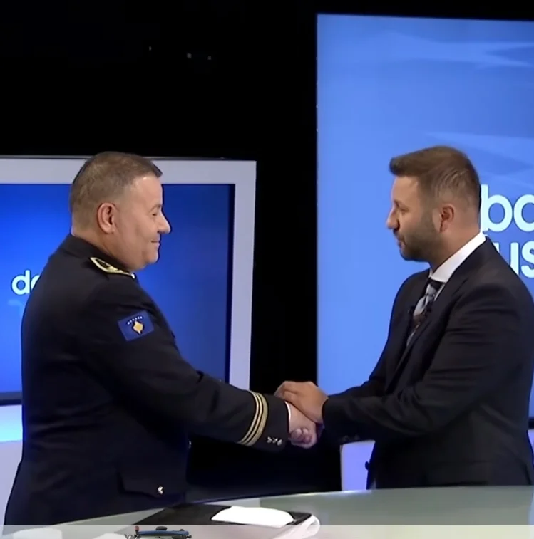Ermal Panduri dankt Kosovo Polizeichef im Namen der Kosovo-Bürger