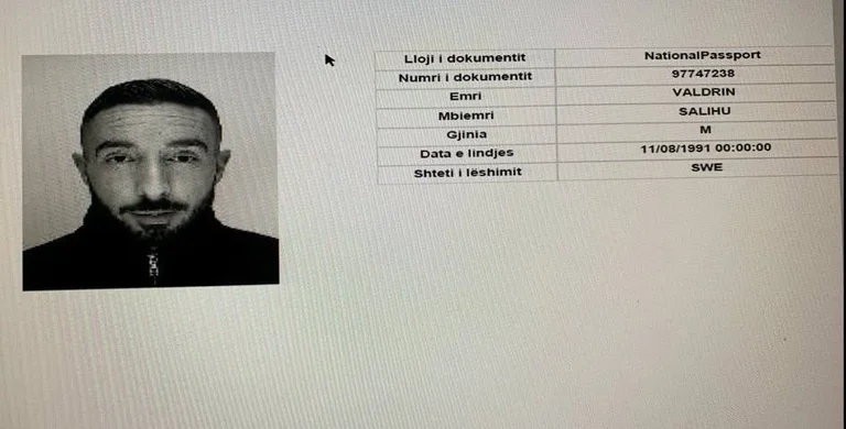 C'est la personne qui aurait commis l'assassinat à Mitrovica, la police cherche de l'aide pour son arrestation