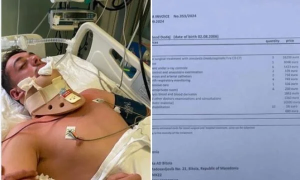 Demander de l'aide pour Bland Doday, 18 ans, était un accident grave.