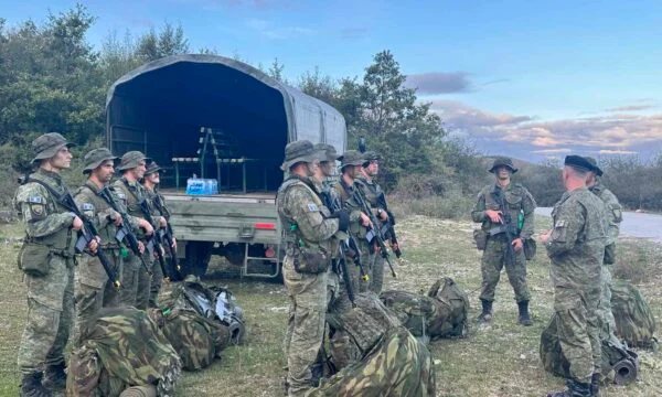 La course avec les armées du monde, KSF, armée albanaise se prépare pour “Cambrian Patrol 2024”