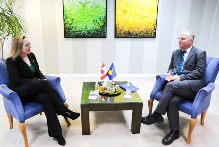 Bislimi briefed Ambassador Blitt on current developments in the country, dialogue process