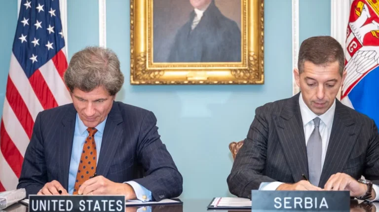 États-Unis, Serbie avec accord de coopération dans le domaine de l'énergie