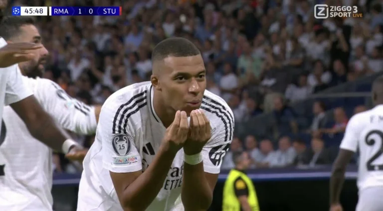 GOOOOOOOOOOL ) Mbrappe marks, Real Madrid in the upper hand