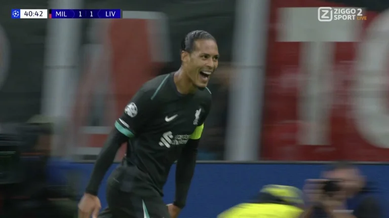 GOOOOOOOOOOL X Liverpool in the predominate against Milan, “San Siro after Van Dijk's goal