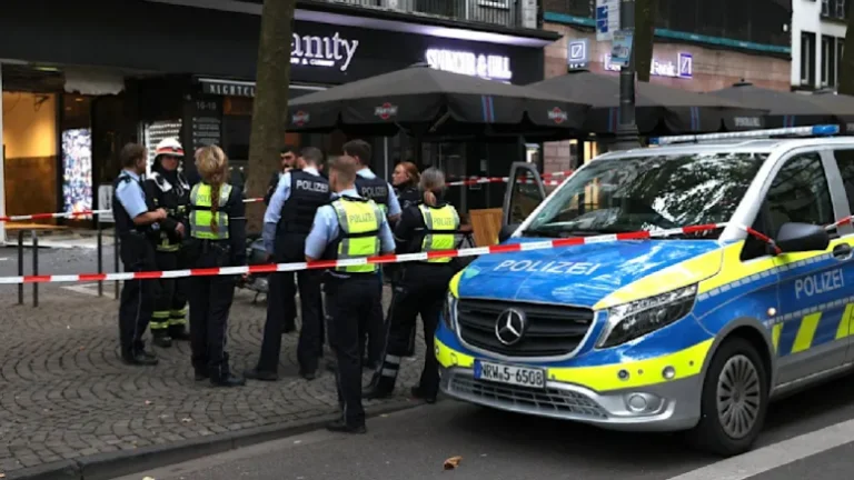 L'esplosione nel cuore di Clin, in Germania, è segnalato per ferire